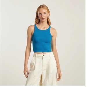 Everlane Pima Micro Rib Short Tank - small